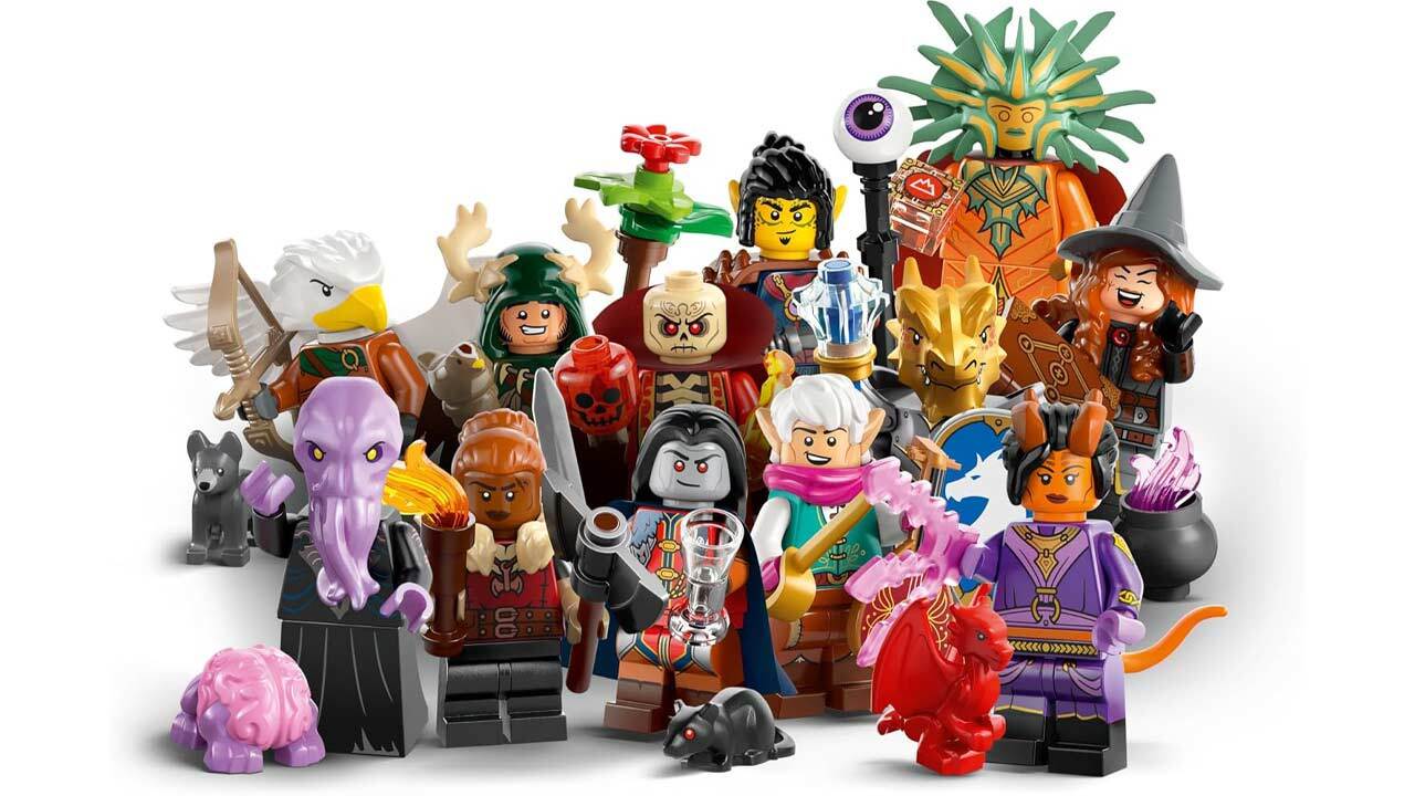 Lego Dungeons & Dragons minifigures