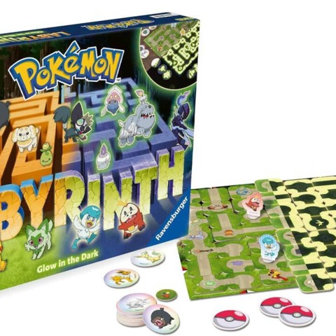 The Popular Pokemon Labyrinth Board Game Is Getting A Glow-In-The-Dark Edition