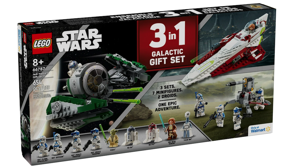 Lego Star Wars: Jedi Masters 3-in-1 Gift Set