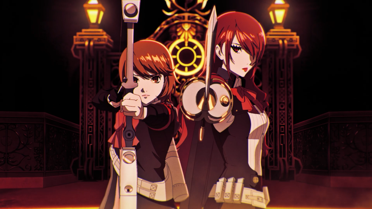 Yukari and Mitsuru ready to attack.
